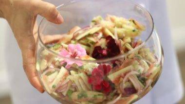 Cozinha de quarentena: como aproveitar os ingredientes ao máximo e gastar menos A casca de melancia é o principal ingrediente deste ceviche. Foto: Divulgação