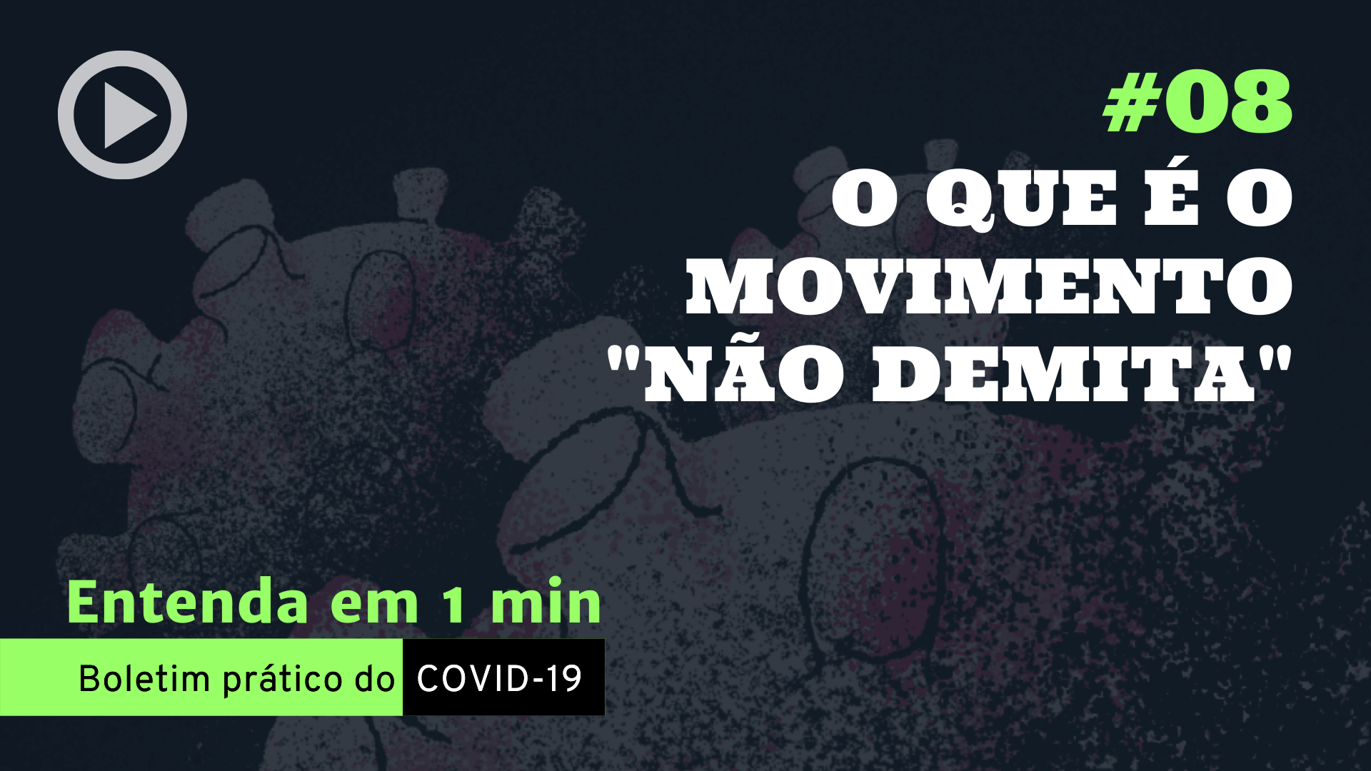 Grupo de empresas brasileiras criou o movimento Não Demita para garantir emprego aos seus funcionários mesmo diante da crise causada pelo novo coronavírus.