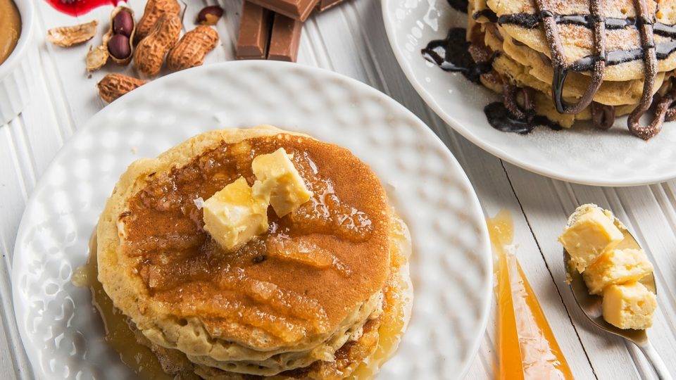 Panquecas americanas do Chelsea.