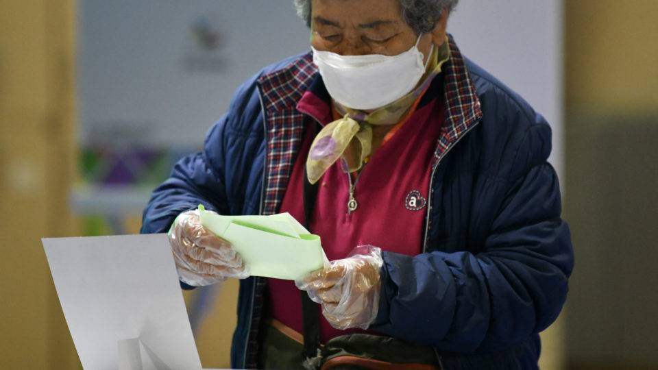 eleição coreia do sul coronavirus