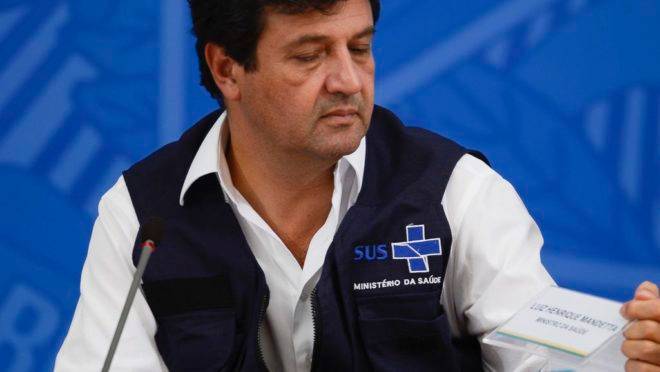 Luiz Henrique Mandetta comandou o Ministério da Saúde por quase um ano e quatro meses: saída ocorre após desgaste com o presidente da República.