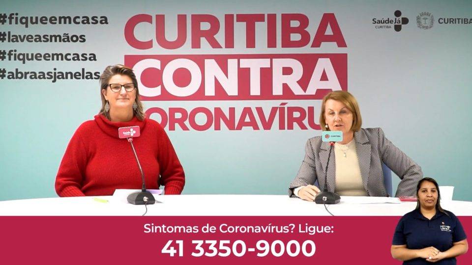 Curitiba contabiliza 385 casos de coronavírus Atualização dos números de Covid-19 na capital paranaense.