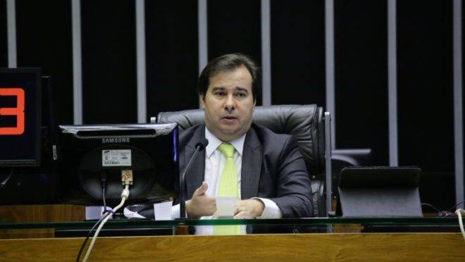 Presidente da Câmara, Rodrigo Maia (DEM-RJ)