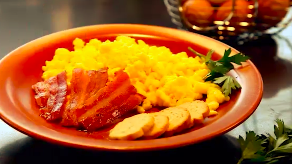 Ovos mexidos cremosos chef Guilherme Guzela