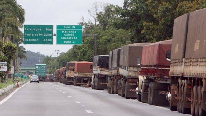 Transporte de cargas vem sentindo os efeitos da pandemia. (foto ilustrativa)