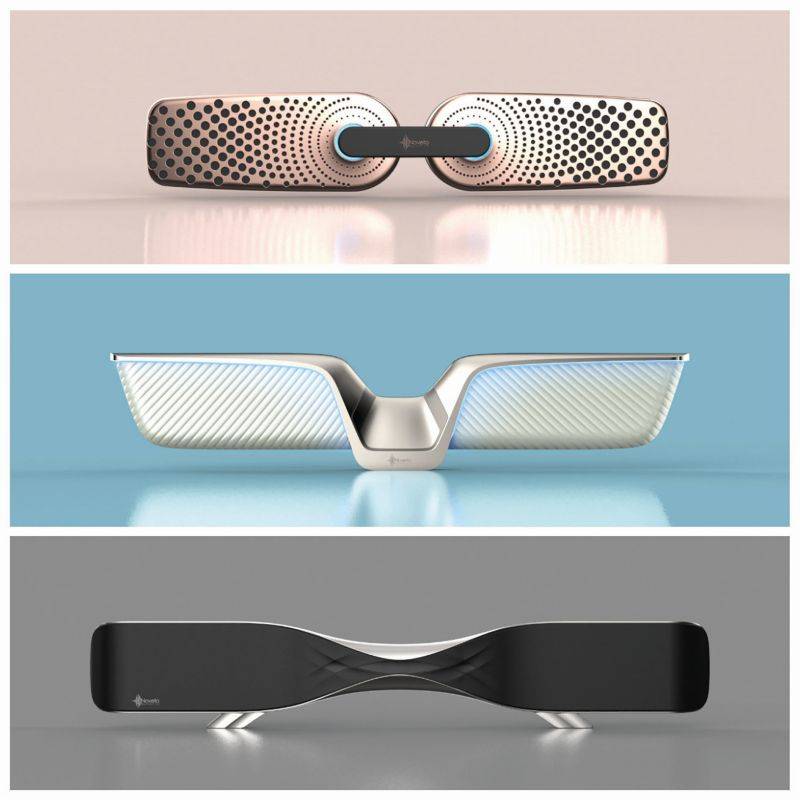 Sistema Smart Audio, da Noveto, cria uma espécie de “bolha” invisível que silencia ruídos em uma distância de 50 cm. Foto: Divulgação Sistema Smart Audio, da Noveto, cria uma espécie de “bolha” invisível que silencia ruídos em uma distância de 50 cm. Foto: Divulgação