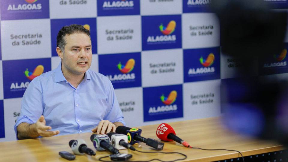 Governador Renan Filho testa positivo para coronavírus Renan Filho, governador do Alagoas