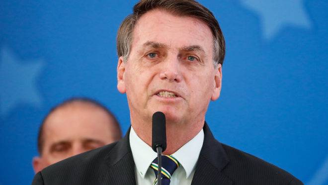 O presidente Jair Bolsonaro.