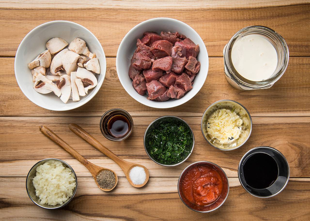 ingredientes para estrogonofe de mignon ingredientes para estrogonofe de mignon