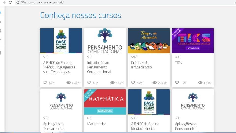 Curso de alfabetização online do MEC ultrapassa 1 milhão de visualizações Curso de alfabetização online do MEC ultrapassa 1 milhão de visualizações