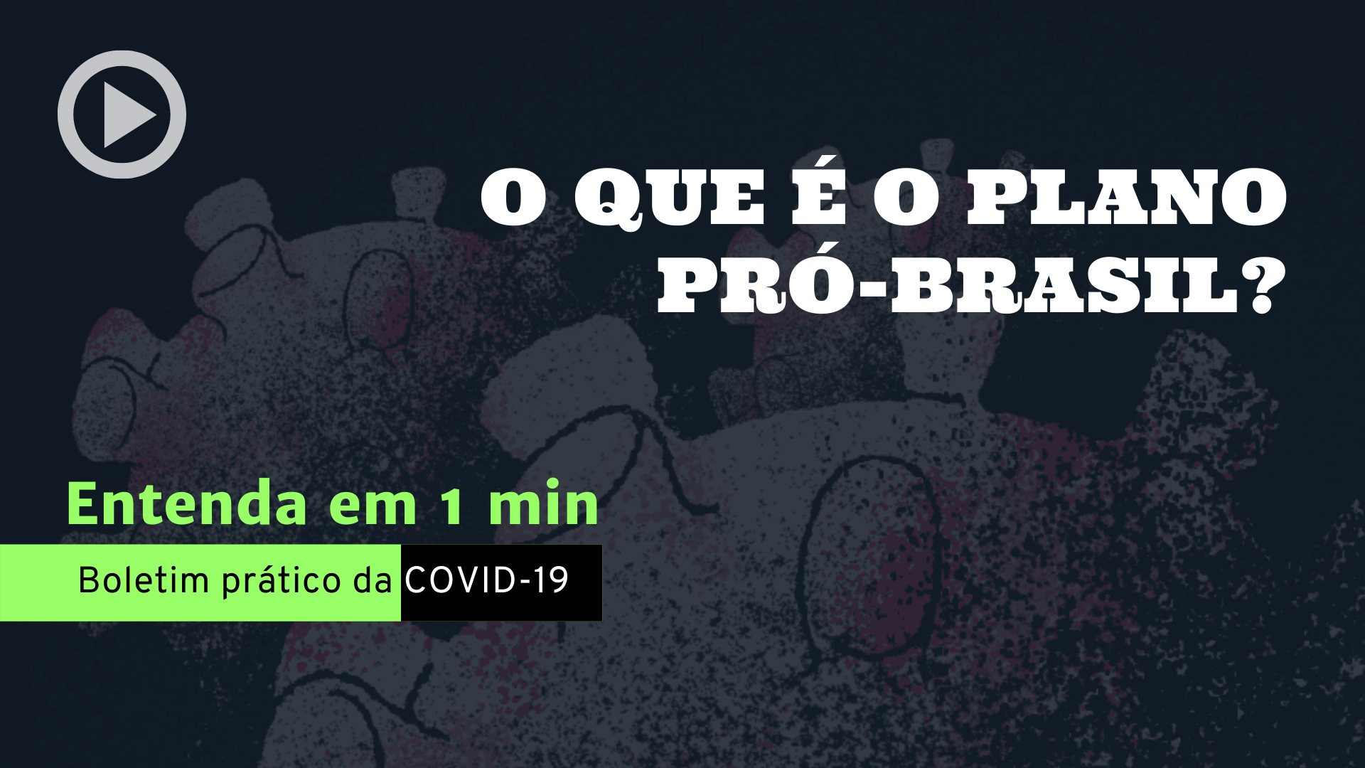 O governo federal está se preparando para o cenário pós-pandemia da Covid-19 e lançou o programa Pró-Brasil, cujo objetivo é gerar emprego e recuperar a infraestrutura do país em resposta aos impactos trazidos pelo combate ao novo coronavírus.