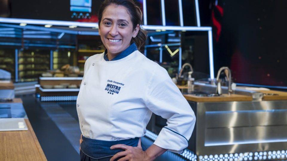 Chef Claudia Krauspenhar, do K.sa, no Mestre do Sabor. Foto: Globo/Camila Maia