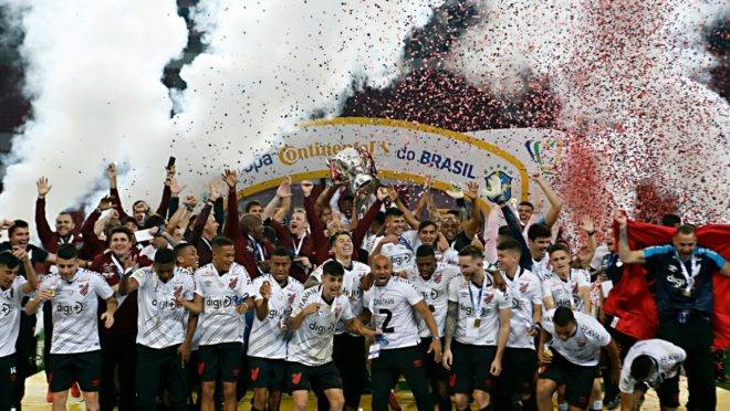 Premiação do título da Copa do Brasil em 2019 colaborou nas arrecadações do Athletico