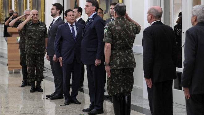 (Porto Alegre – RS, 30/04/2020) Solenidade de transmissão do cargo de Comandante Militar do Sul.