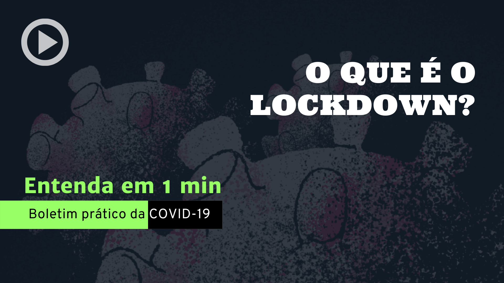 Medidas de intensificação do isolamento social, o lockdown já foi adotado em São Luis (MA) e em Fortaleza.