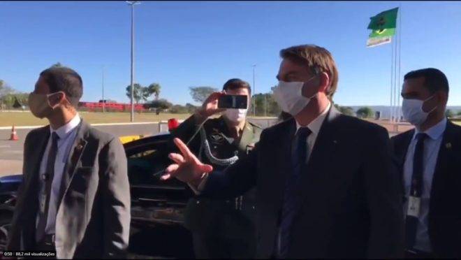 O presidente Jair Bolsonaro.