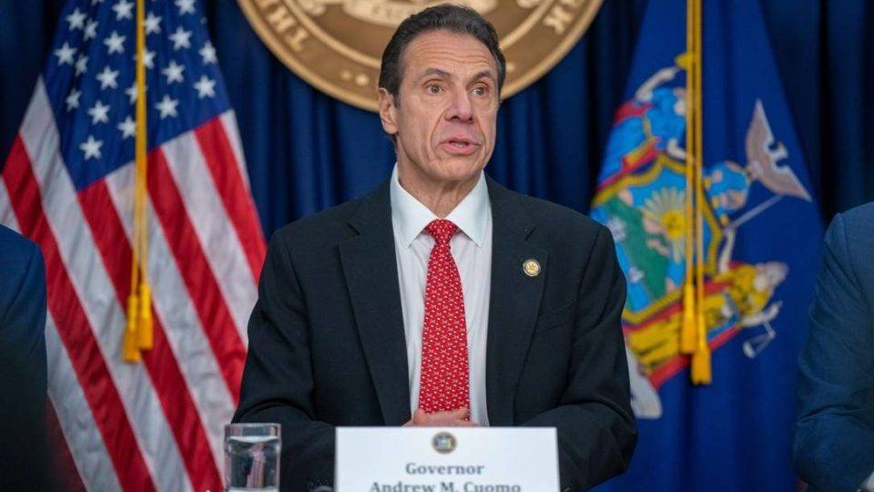 O governador do estado de Nova York, Andrew Cuomo