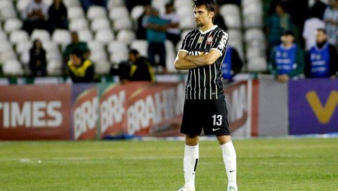 Paulo André na época de Corinthians.