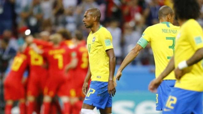 Brasil foi eliminado pela pouco tradicional Bélgica na última Copa