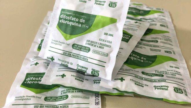 Cloroquina está em estudo em todo o mundo