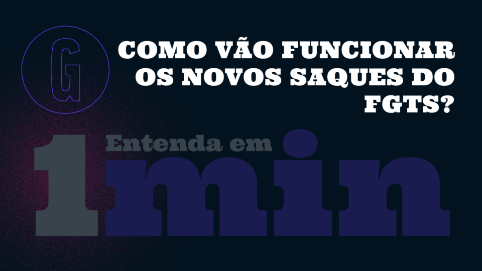 Entenda em 1 minuto: como vão funcionar os novos saques do FGTS Governo vai liberar nova rodada de saques imediatos do FGTS a partir de junho. O objetivo da medida é reduzir os impactos do novo coronavírus na economia.