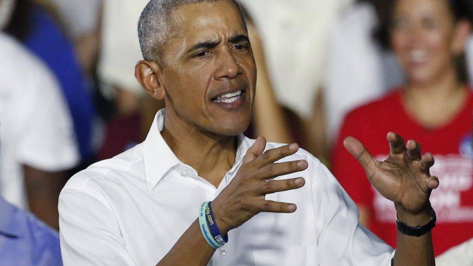 O Obamagate não é uma teoria da conspiração O ex-presidente dos Estados Unidos Barack Obama, em foto de novembro de 2018