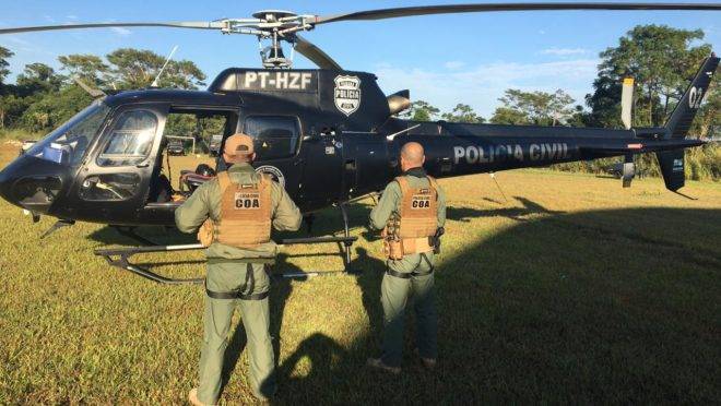 Operação mobiliza polícias Civil, Federal e Militar