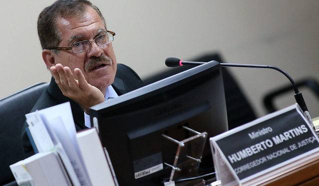 Corregedor nacional de Justiça, ministro Humberto Martins