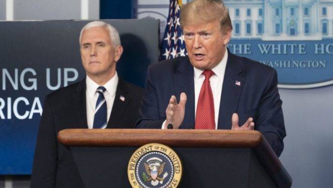 Trump rejeitou trecho da resolução da assembleia da OMS.