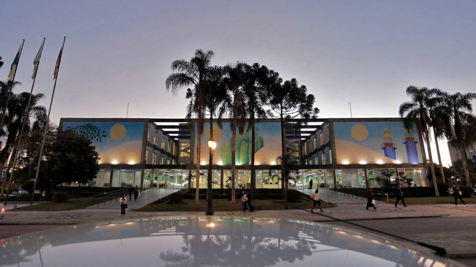 Sede da prefeitura de Curitiba