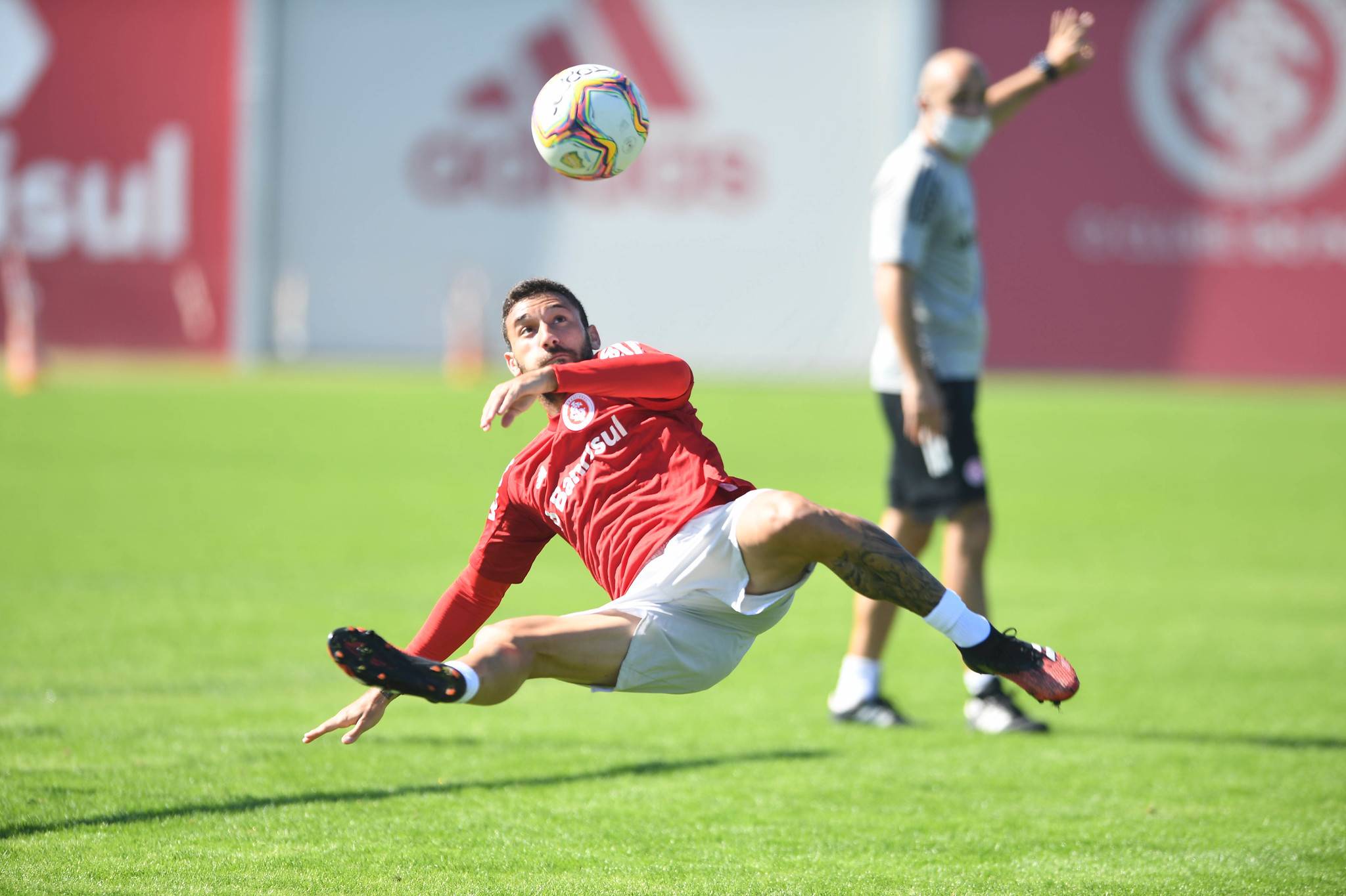 Treino do Inter no dia 19 de maio. Foto: Ricardo Duarte, Internacional Treino do Inter no dia 19 de maio. Foto: Ricardo Duarte, Internacional