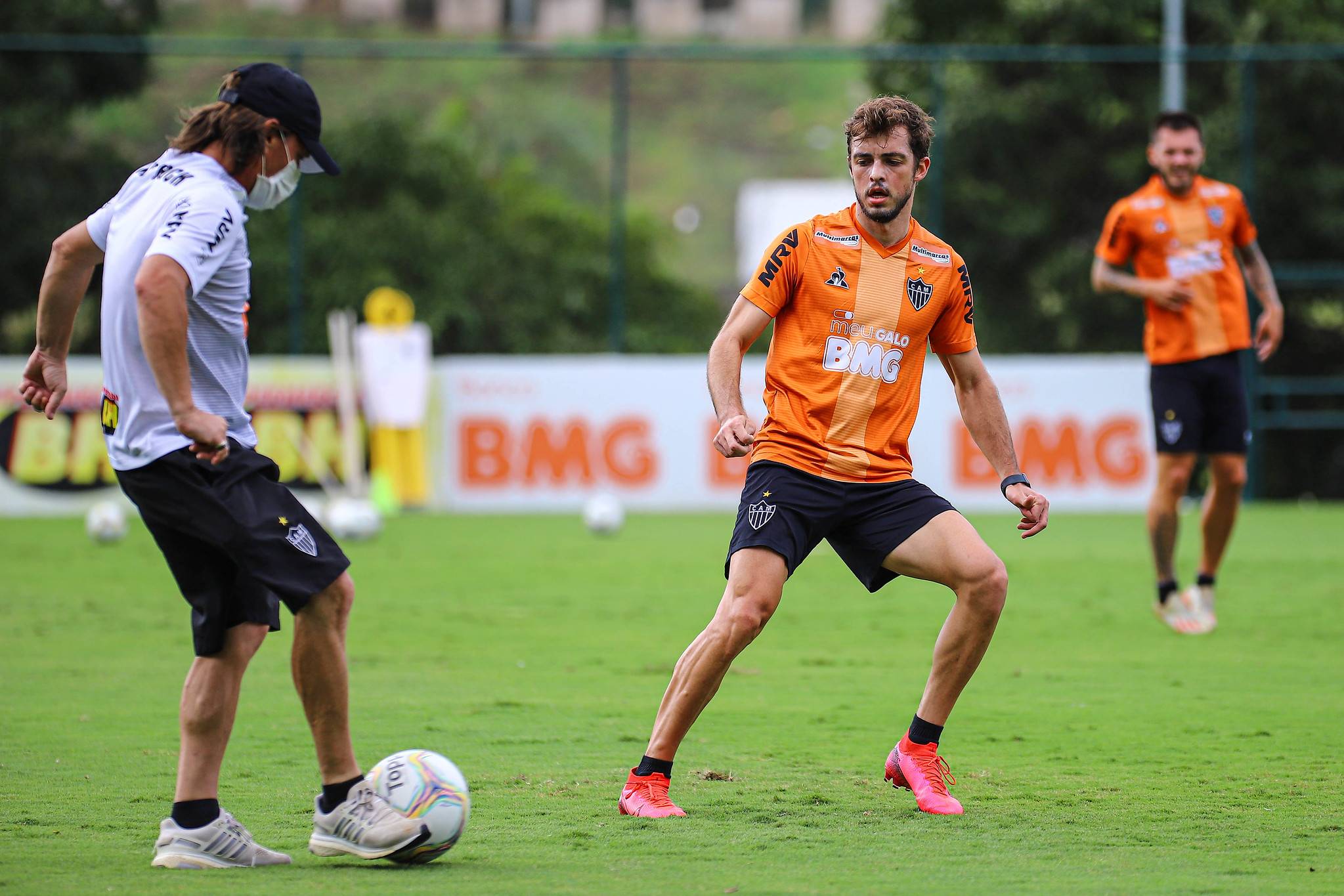 Treino do Galo no dia 21 de maio. Foto: Pedro Souza, Atlético-MG Treino do Galo no dia 21 de maio. Foto: Pedro Souza, Atlético-MG