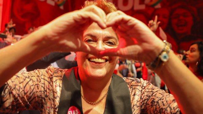 Dilma Rousseff foi candidata a senadora por Minas Gerais nas eleições de 2018, mas terminou apenas em quarto lugar na votação.