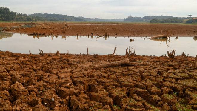 Situação da represa Passaúna.