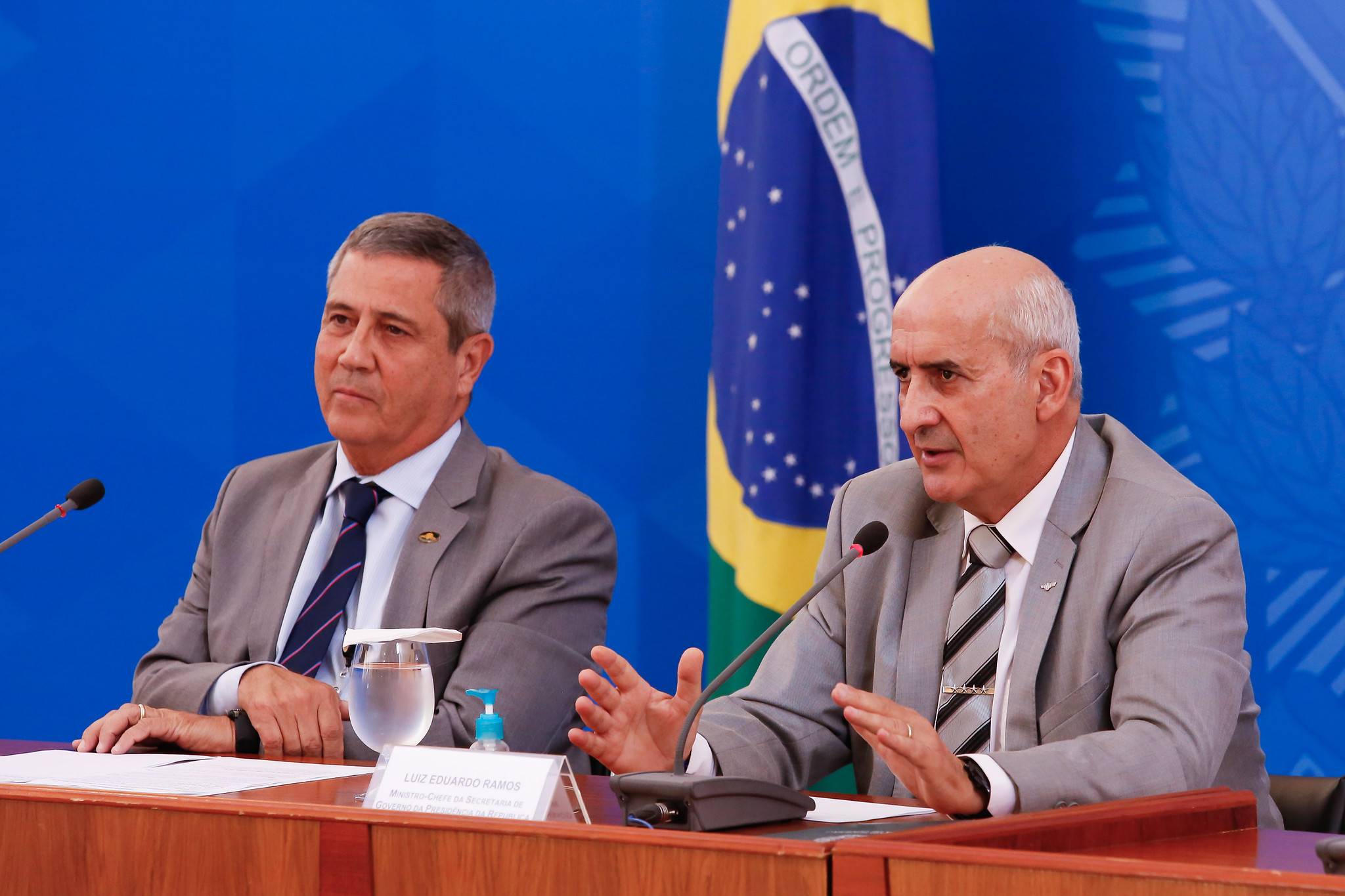 Os ministros-generais Braga Netto e Luiz Eduardo Ramos estão na linha de frente das negociações com o Centrão.