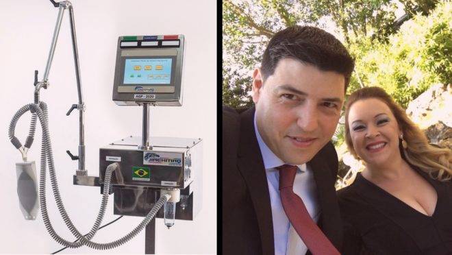 Equipamento pesa 30kg, foi projetado no Paraná e tem as mesmas especificações de ventiladores mecânicos profissionais da Alemanha