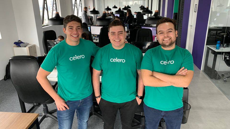 Startup cresce 700% em um ano com automação de gestão financeira de empresas Pedro Chaves, João Tosin e João Augusto Betenheuzer, fundadores da Celero.