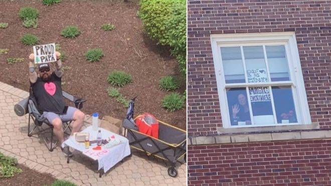 A norte-americana Shona Moeller foi internada depois de sua bolsa romper prematuramente, e toda semana recebe um jantar “surpresa” do esposo.