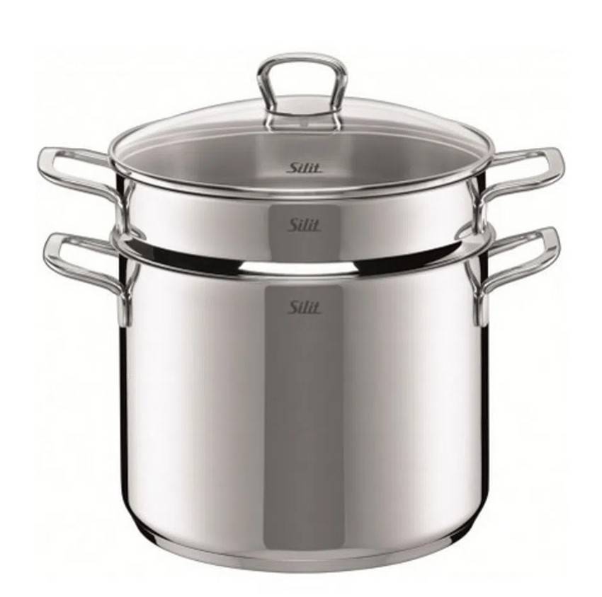 Panela para massa Silit em inox 24 cm. Por: R$ 1.137, na Bergerson Presentes. Panela para massa Silit em inox 24 cm. Por: R$ 1.137, na Bergerson Presentes.