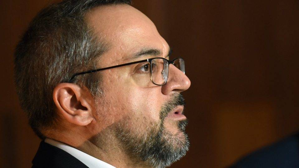 Ministério da Economia confirma indicação de Weintraub para posto no Banco Mundial O ex-ministro da Educação Abraham Weintraub.