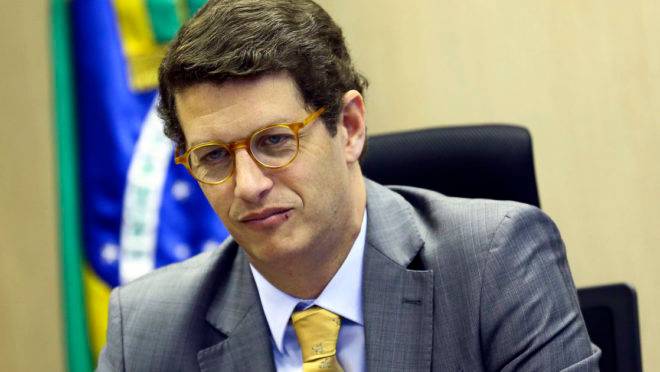 O ministro do Meio Ambiente, Ricardo Salles