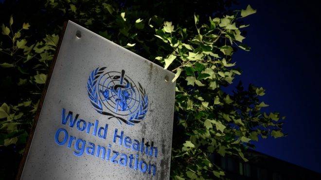 Sede da Organização Mundial da Saúde (OMS) em Genebra, Suíça