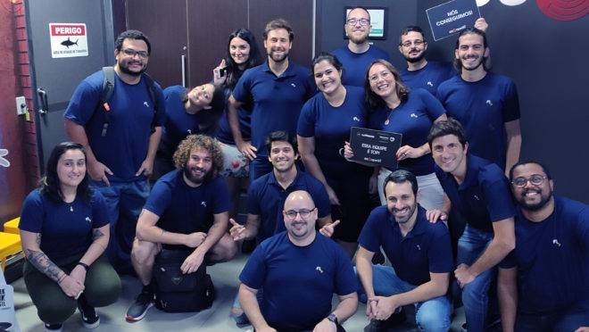 Equipe da Fliper, comprada pela XP Investimentos.
