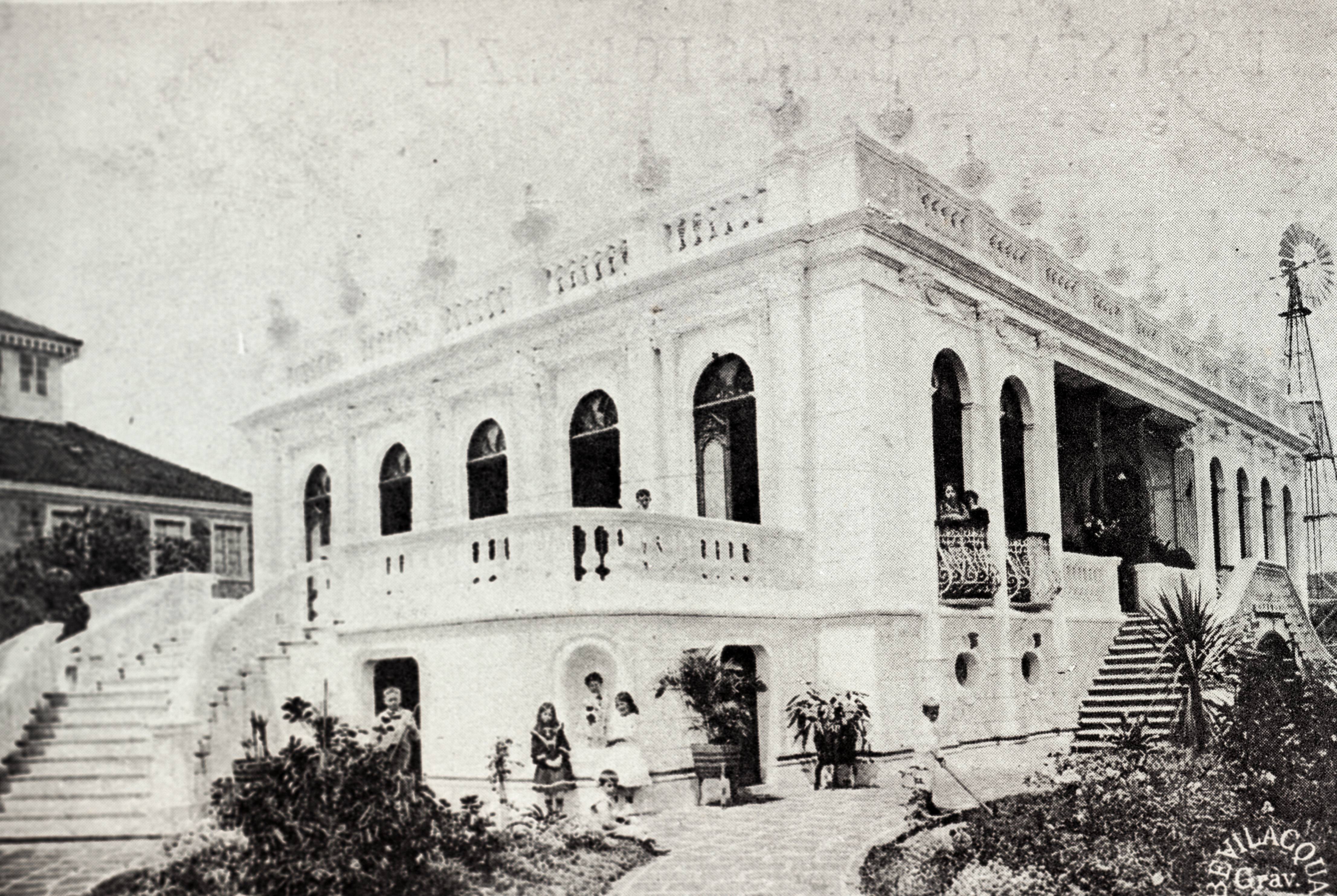 Retrato histórico do Palacete dos Leões. Foto: Divulgação/Fundação Cultural de Curitiba Retrato histórico do Palacete dos Leões. Foto: Divulgação/Fundação Cultural de Curitiba