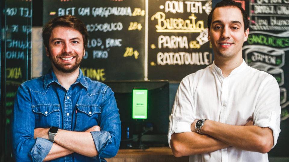 Startup de pagamento por reconhecimento facial capta R$ 3 milhões Cofundadores da Payface Eládio Isoppo e Ricardo Fritsche.