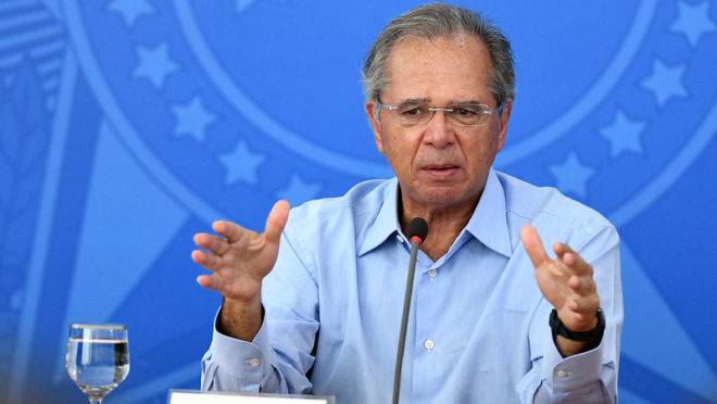 O ministro da Economia, Paulo Guedes