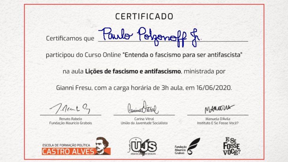 O que aprendi com o curso para antifascistas da Juventude Socialista Durante 6 dias e ao longo de 3 horas diárias, me dediquei ao curso “Entenda o Fascismo para ser Antifascista”, da UJS. O que aprendi me deixou assustado.