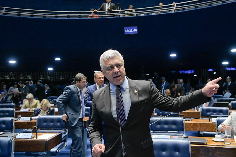 O líder do PSL no Senado, Major Olímpio (SP)