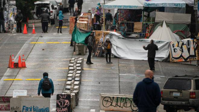 seattle zona livre polícia