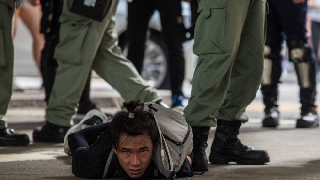 protestos hong kong